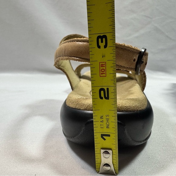 SAS Nudu Dawn Heel Strap Sandals Woman’s 8M Metallic Blush Pink Two-Tone Leather - Picture 14 of 16